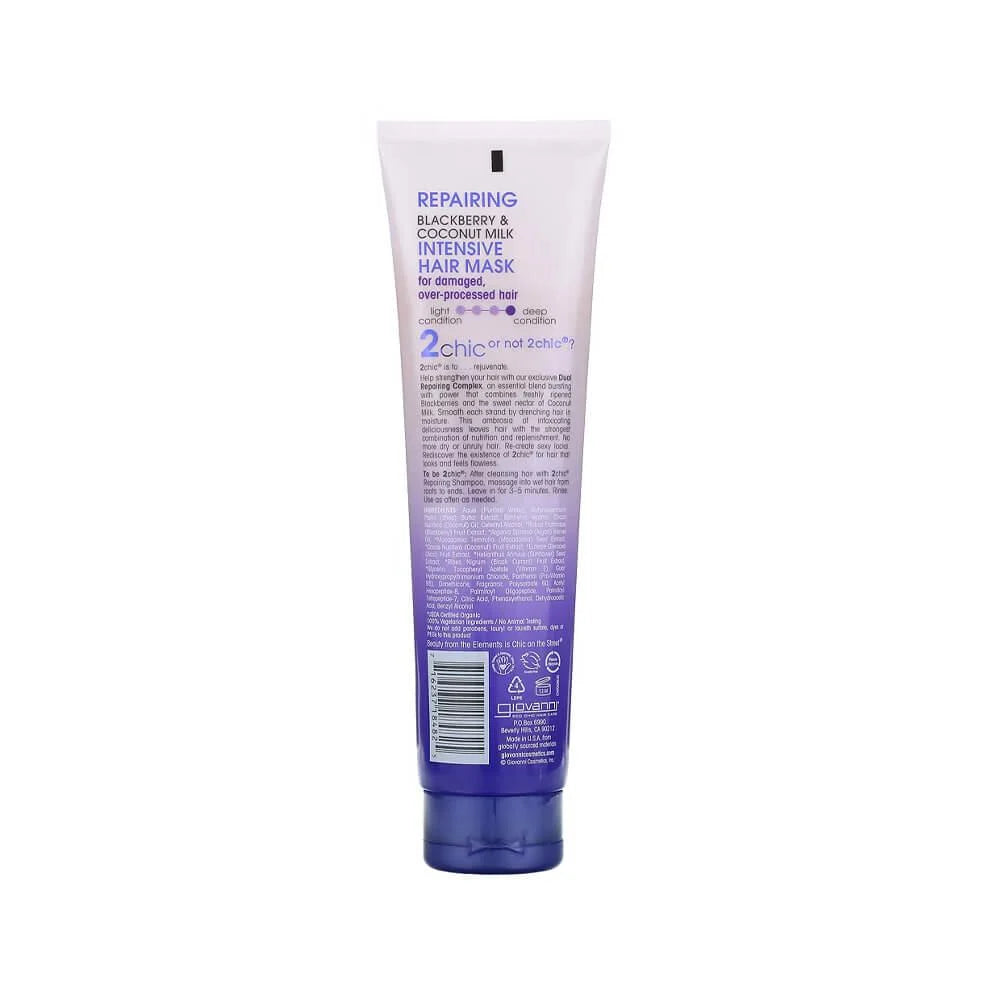 Giovanni 2Chic Repairing Intensive Hair Mask Blackberry + Coconut Milk
