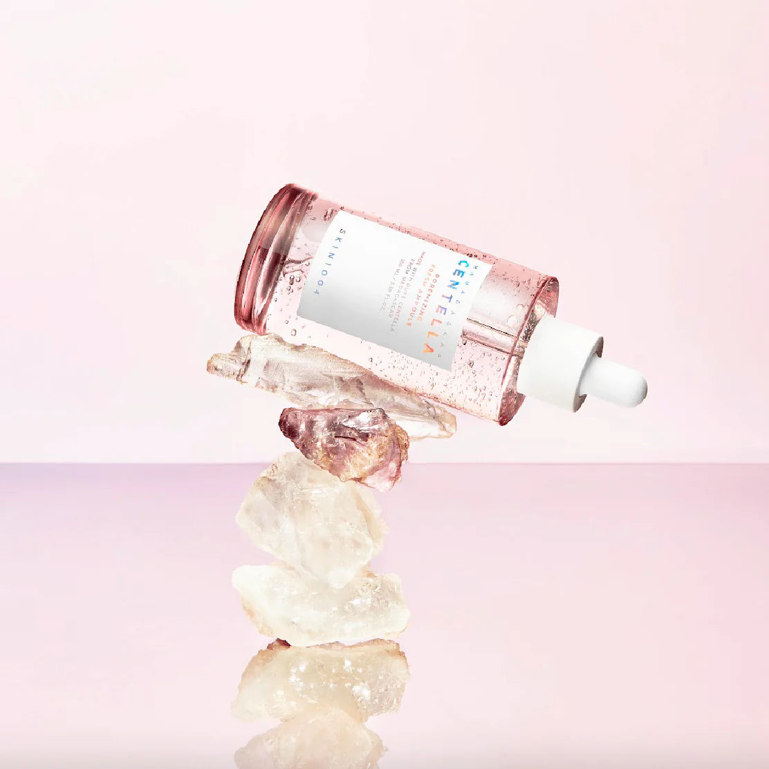 Skin1004 ampoule texture showing lightweight serum for sensitive skin in KSA