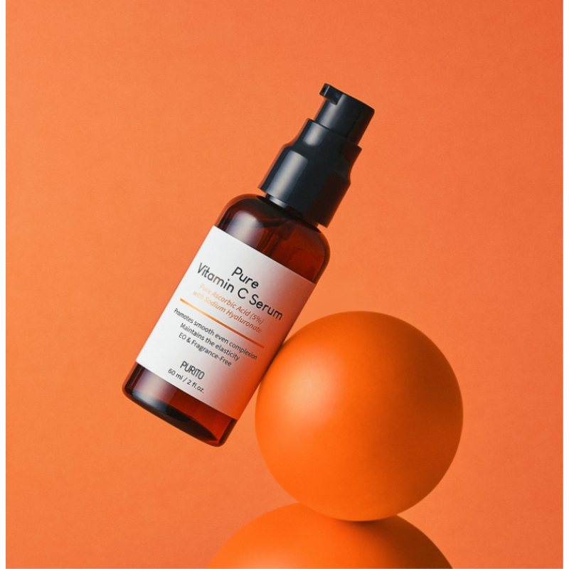 Purito Vitamin C Serum texture showing lightweight, smooth consistency in Saudi Arabia