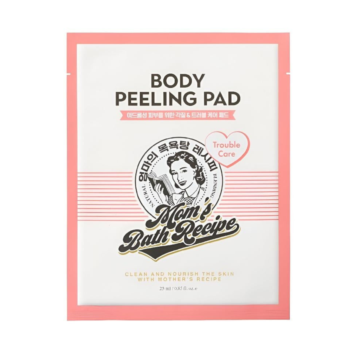 Mom's Bath Recipe Body Peeling Pink