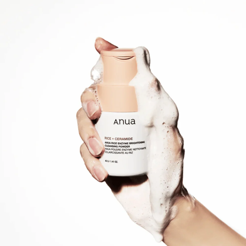 Anua Rice Ceramide Brightening Cleansing Powder