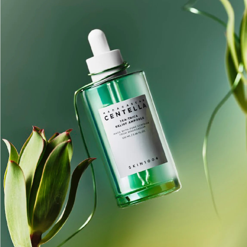Skin1004 Tea Trica Relief Ampoule lightweight serum texture in KSA