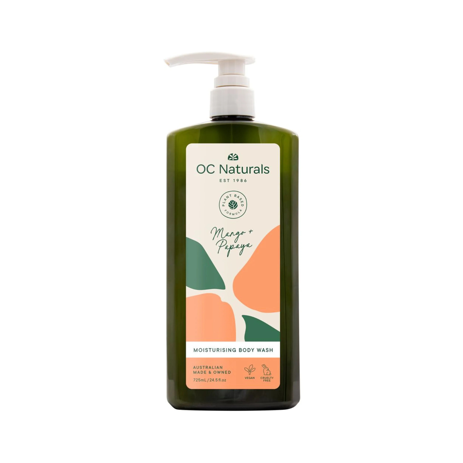 OC Naturals Mango and Papaya Moisturising Body Wash