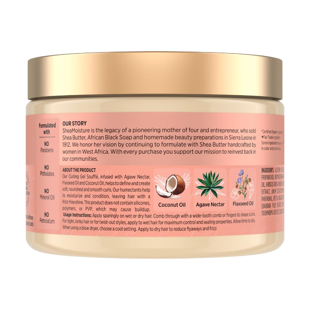 Shea Moisture Coconut & Hibiscus Curling Gel Souffle