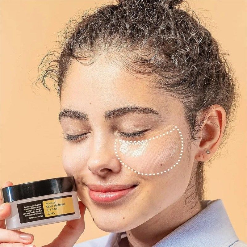 لصقات هيدروجل للعين بخلاصة الحلزون المتطورة من كوسركس