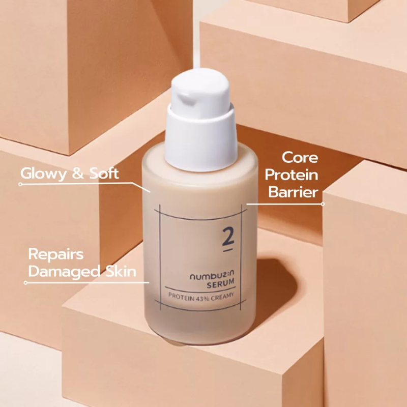 Numbuzin No.2 Protein 43% Creamy Serum