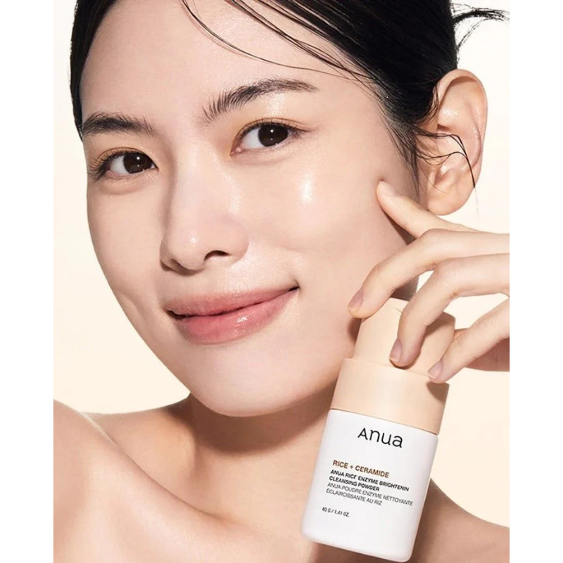 Anua Rice Ceramide Brightening Cleansing Powder