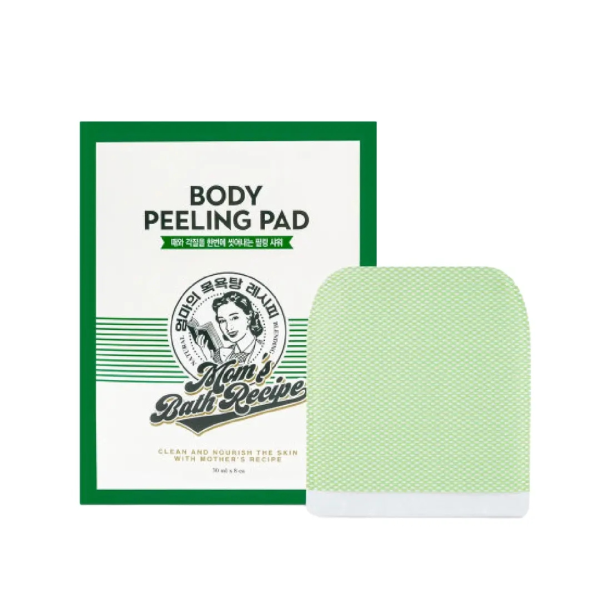 Mom's Bath Recipe Body Peeling Green