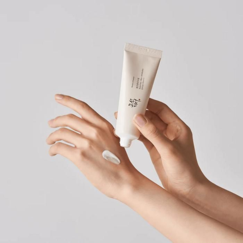 Beauty of Joseon SPF50 sunscreen tube design displayed for KSA customers
