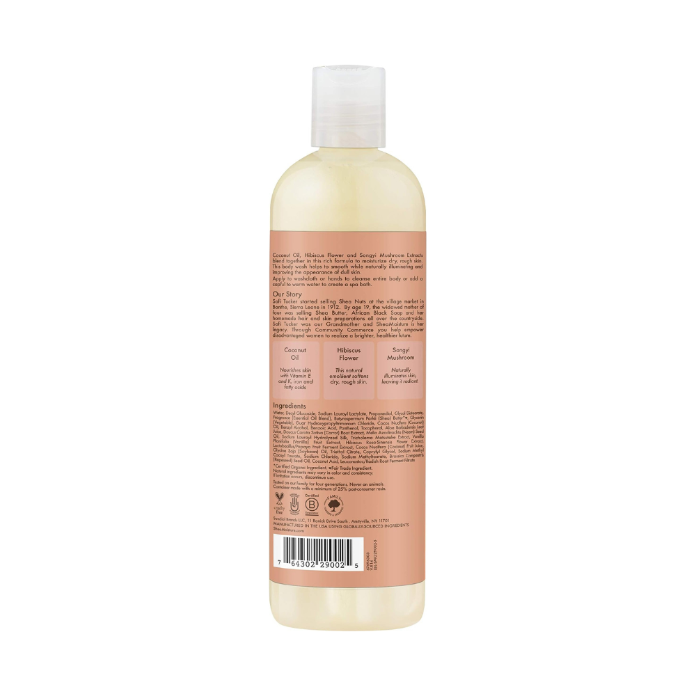 Shea Moisture Coconut & Hibiscus Illuminating Body Wash
