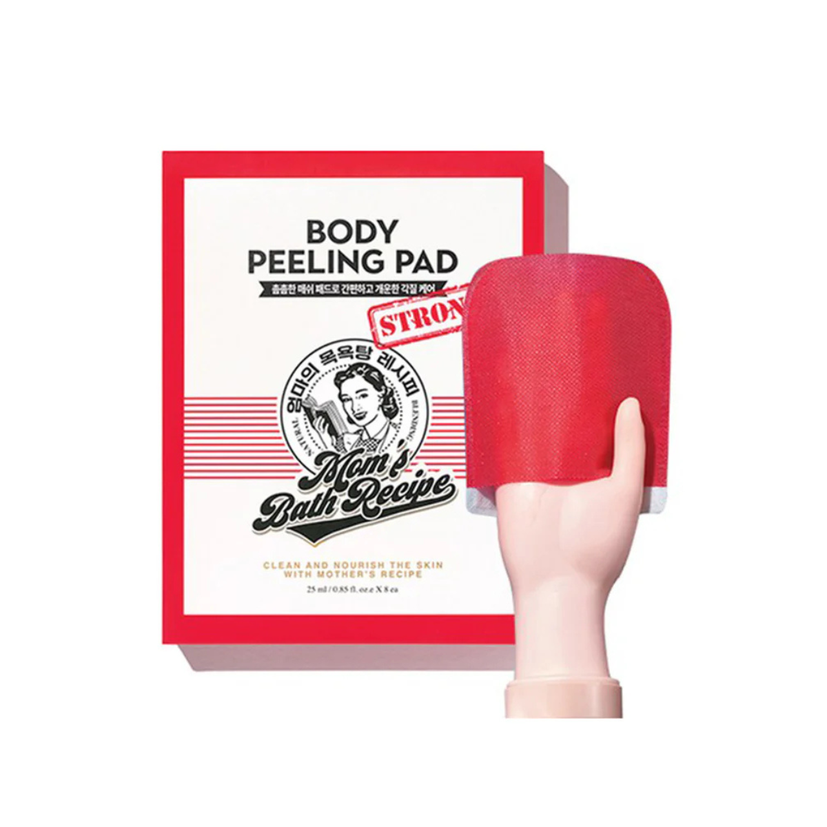 Mom's Bath Recipe Body Peeling Red (strong)