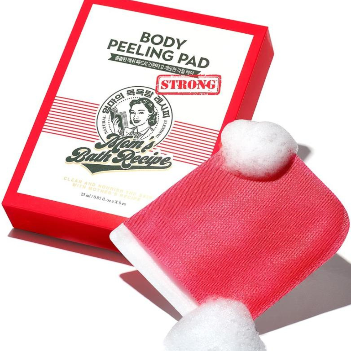 Mom's Bath Recipe Body Peeling Red (strong)