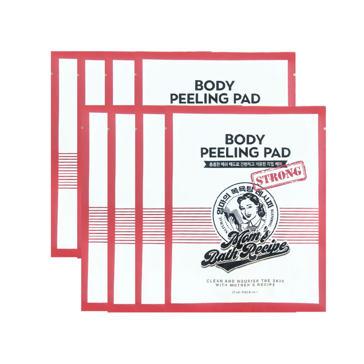 Mom's Bath Recipe Body Peeling Red (strong)