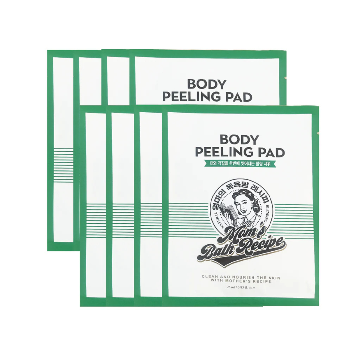 Mom's Bath Recipe Body Peeling Green